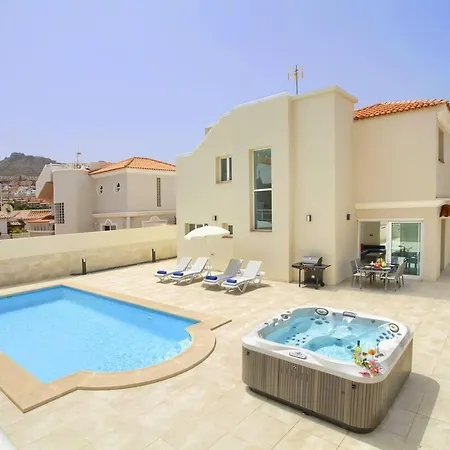 别墅 Luxe Paramount Costa Adeje Villa With Pool Jacuzzi 阿德耶